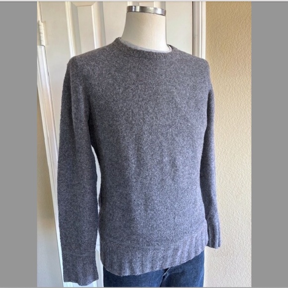 TONY MELILLO Mohair/ Merino Wool Sweater w/ Contrasting Elbow Patches NWOT/sz S - Picture 5 of 16